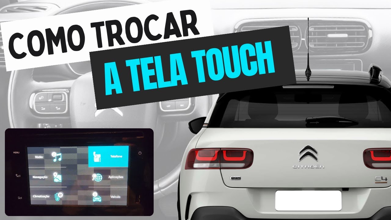 COMO TROCAR O TOUCH DO C4 CACTUS (TELA FANTASMA)