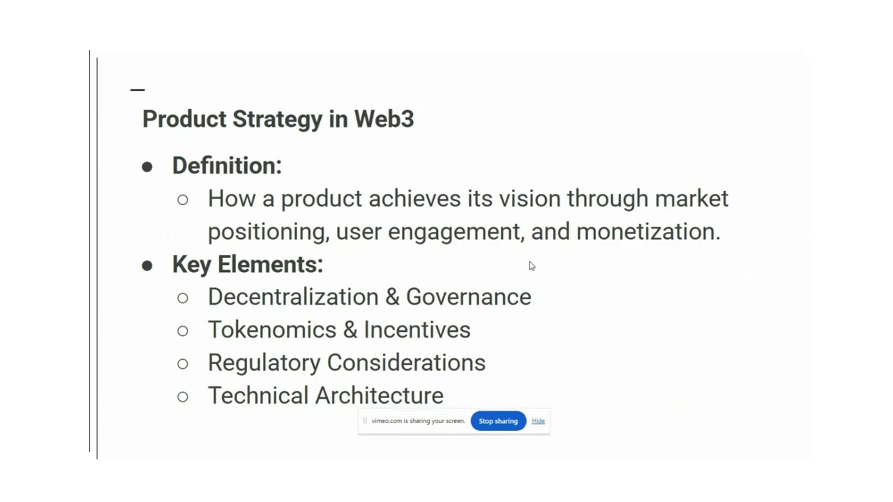 Introduction to Web3 Product Management