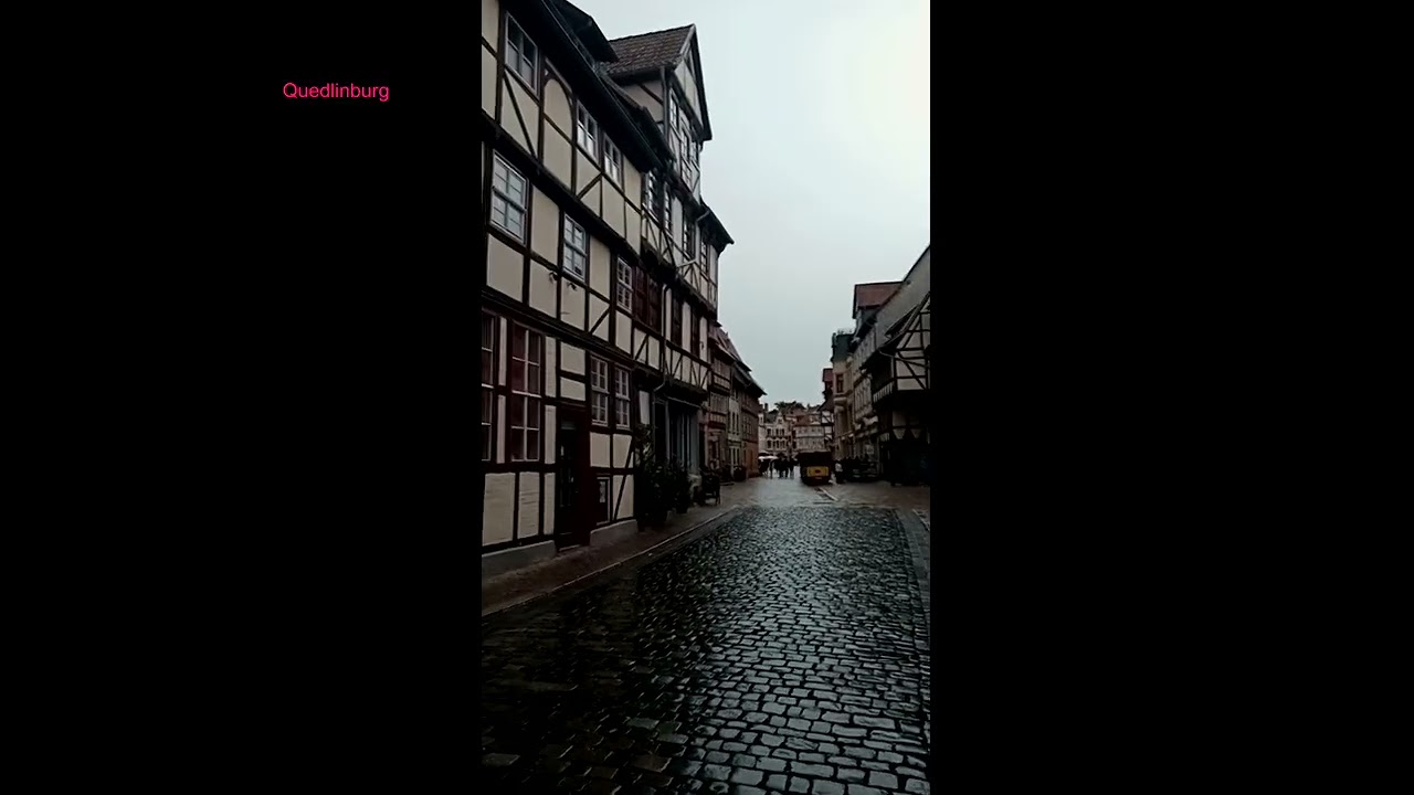 This city named Quedlinburg in Germany is very pretty