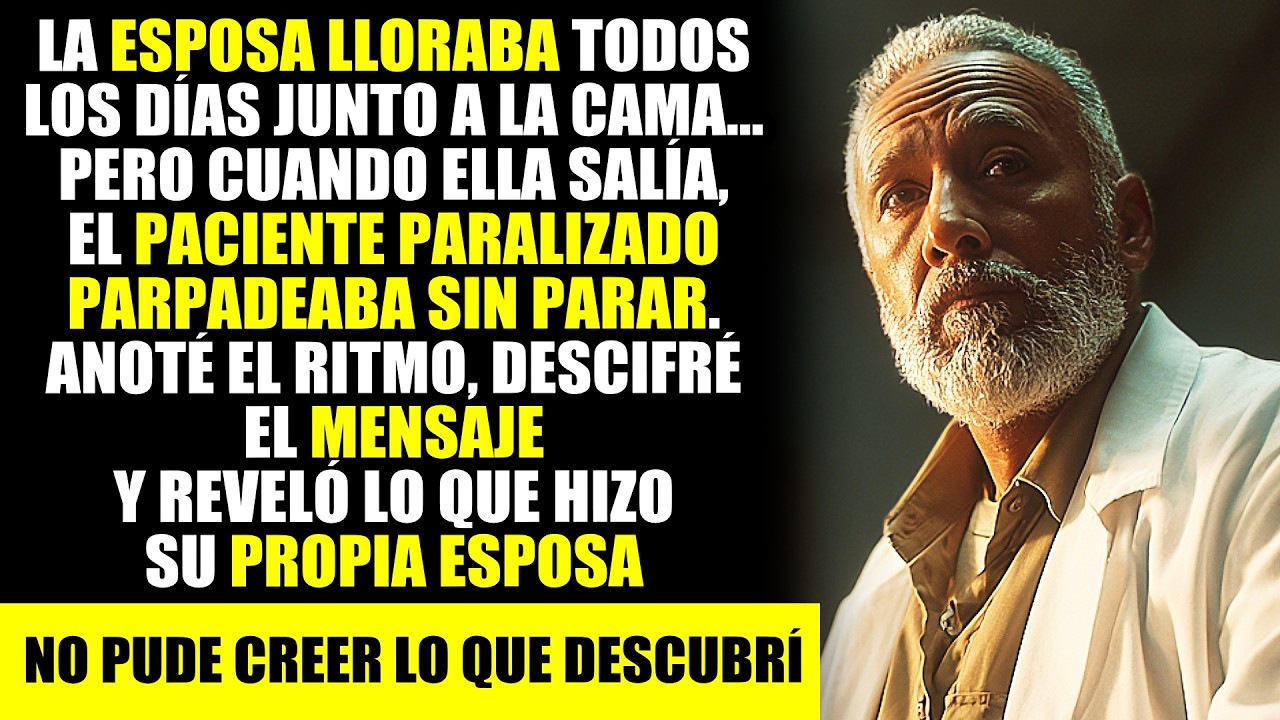 EL CAPITÁN PARPADEABA SIN PARAR FRENTE A MÍ... CUANDO LO DESCIFRÉ...