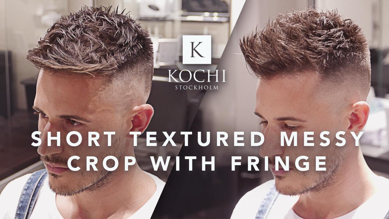 Men´s Hairstyle 2017 | Short Textured Messy Crop With Fringe By Kochi
