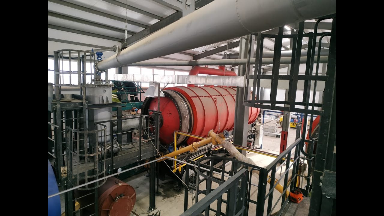 Оборудование для пиролиза резины, пластика и углеродосодержащих отходов «НТП-п/р»