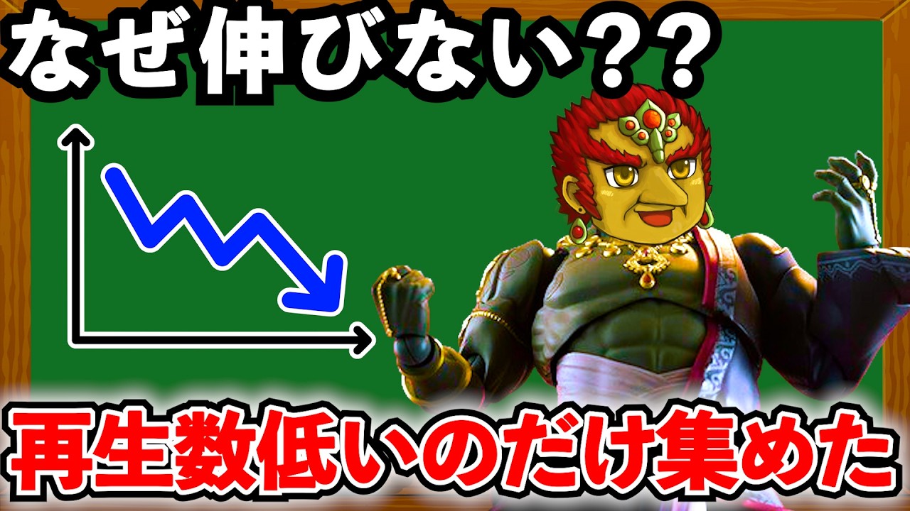 【ワースト10】面白いのになぜだ！？今年再生数が低かった動画ランキング【総集編】