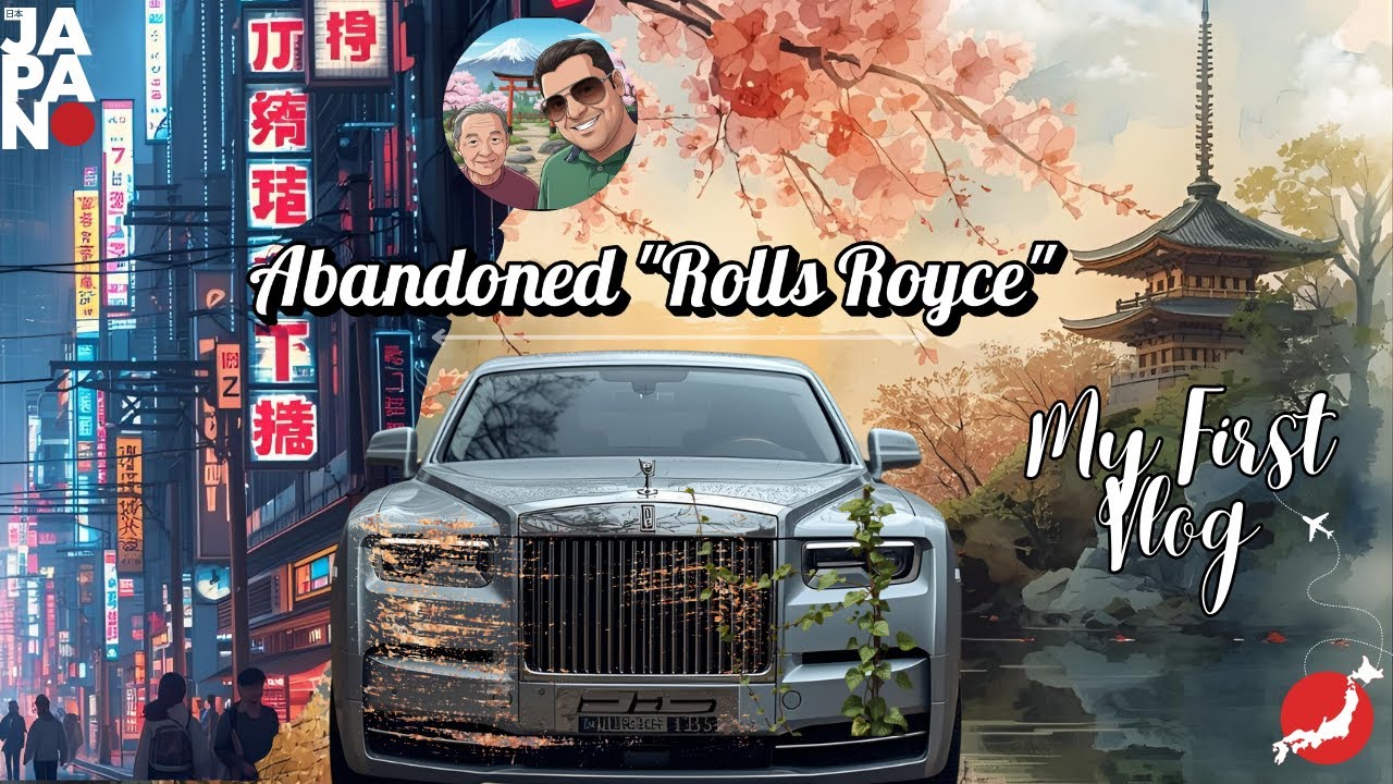 Hidden Japan: Abandoned Rolls Royce, Forgotten Vintage Cars & 2011 Tsunami Excavator