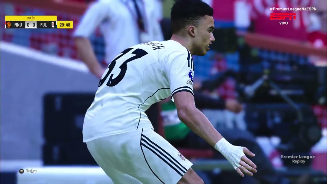 MANCHESTER UTD  3X2  FULHAM    | SIMULAÇÃO PES 21