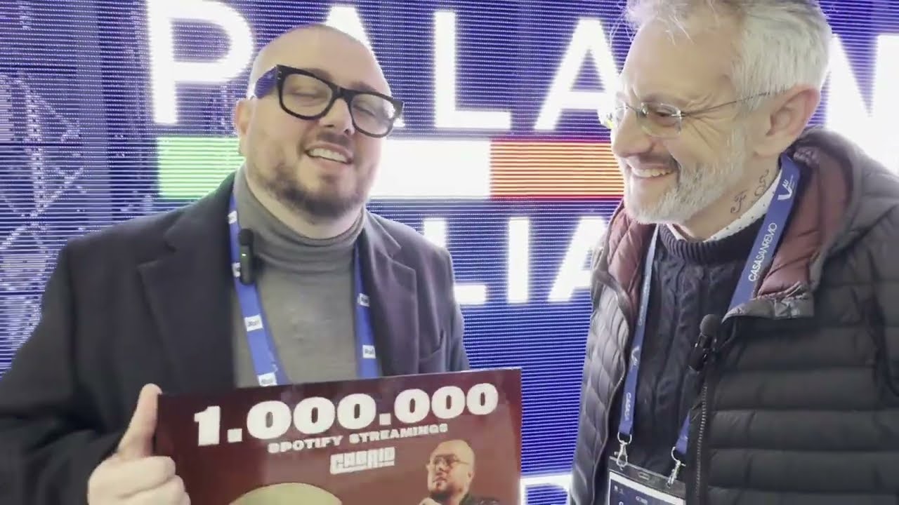 Sanremo 2026 celebra Cabrio: l’intervista dopo la targa per il milione di streams globali