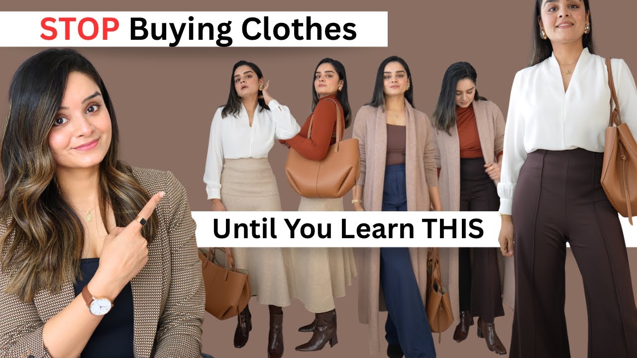 How Capsule Wardrobes Are Made | 7 items = 27 fits | Busy Girl Hacks - Part 4