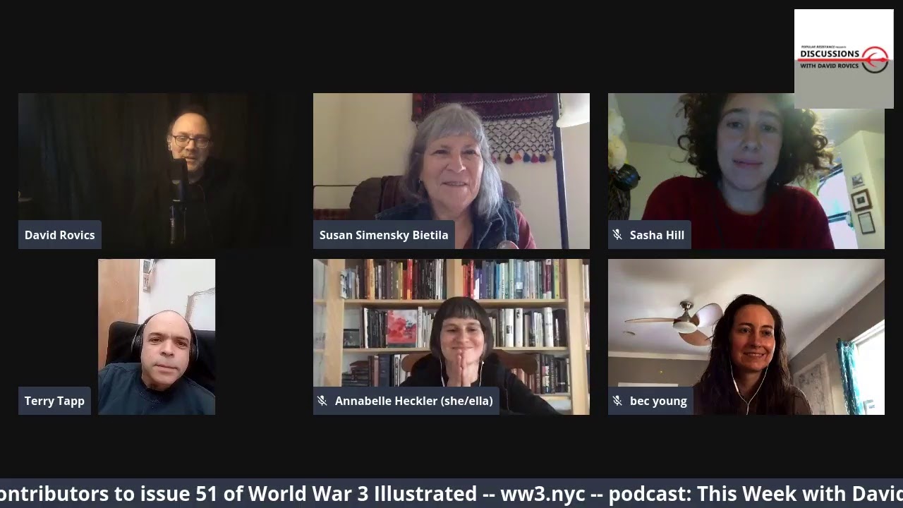 Discussion with World War 3 Illustrated contributors