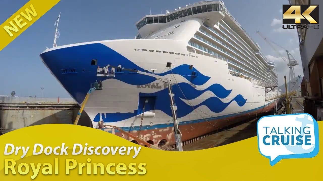 Dry Dock Discovery - Royal Princess Cruise Ship