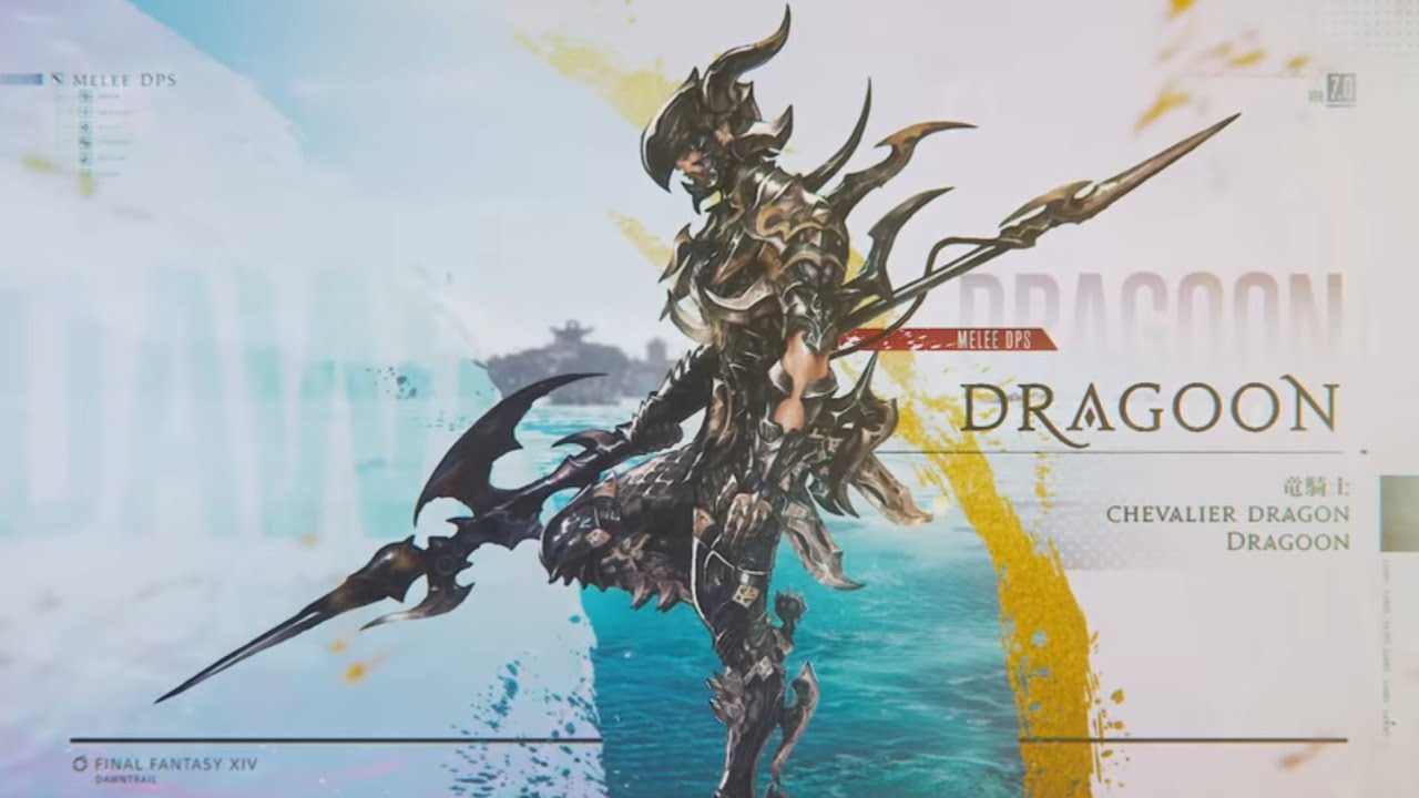 FFXIV Dawntrail Dragoon Job Actions