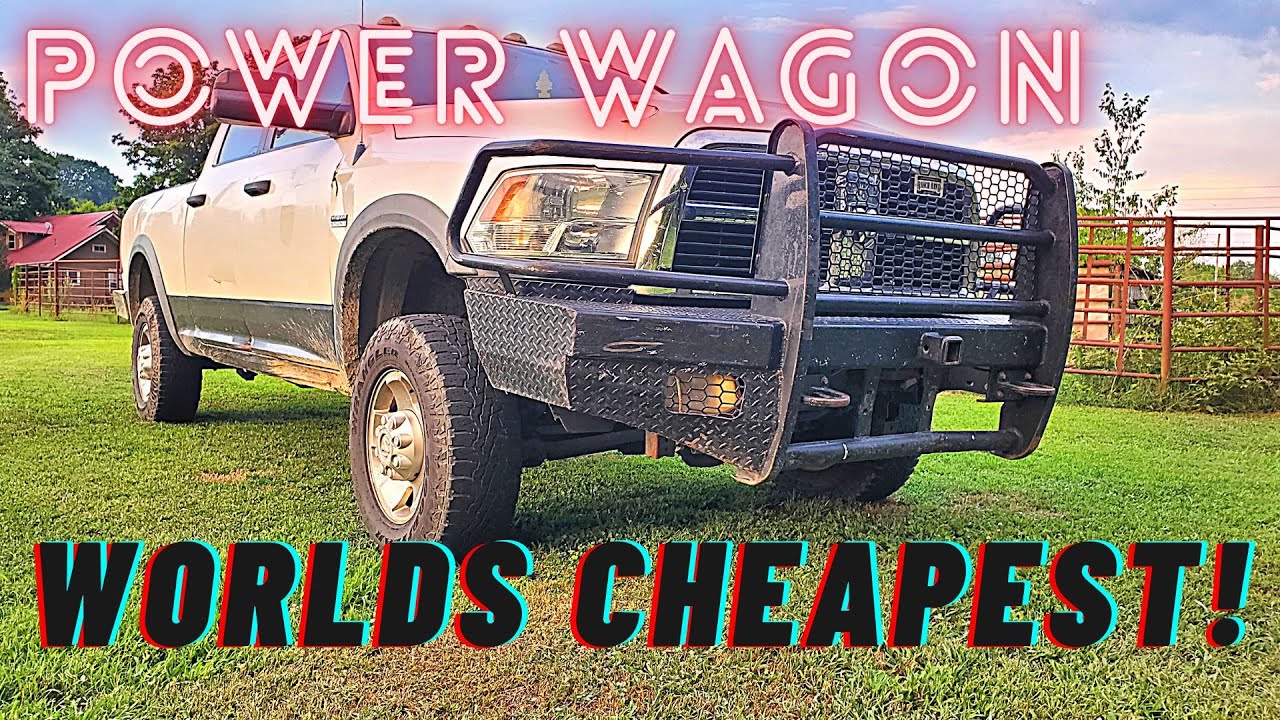 2011 Ram 2500 Power Wagon (it's beat)