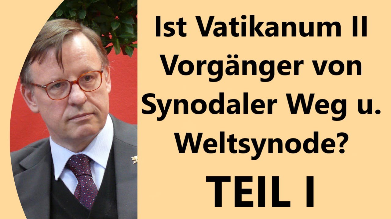 TEIL I: Was k&ouml;nnte Strategie des Synodalen Weges f&uuml;r Weltsynode sein? Historiker zeigt Parallelen