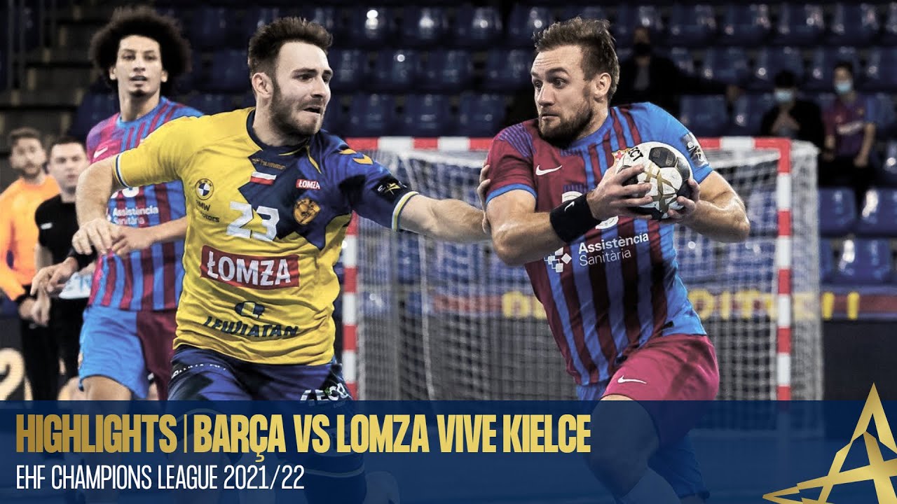 HIGHLIGHTS | Barça vs Lomza Vive Kielce | Round 7 | EHF Champions League 2021/22