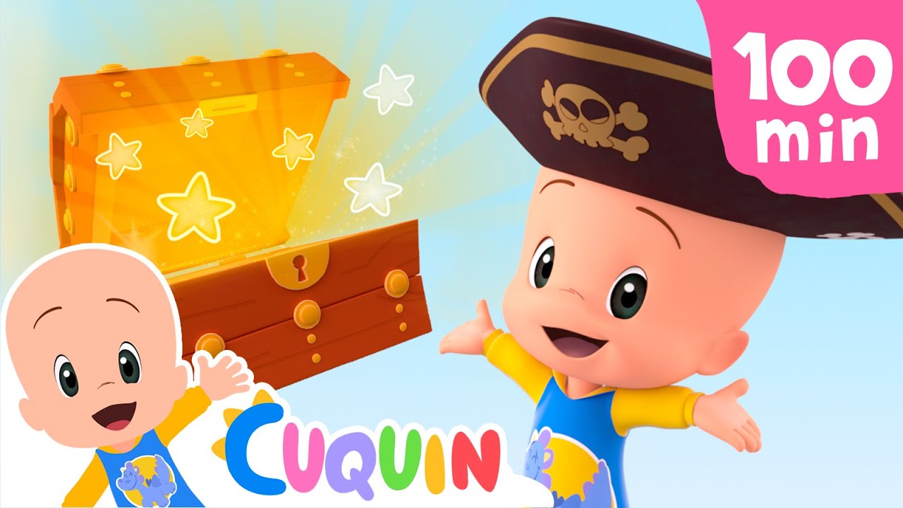 Cleo and Cuquin Indonesia 🏴‍☠️ Kapal bajak laut | Lagu anak-anak | Video pendidikan