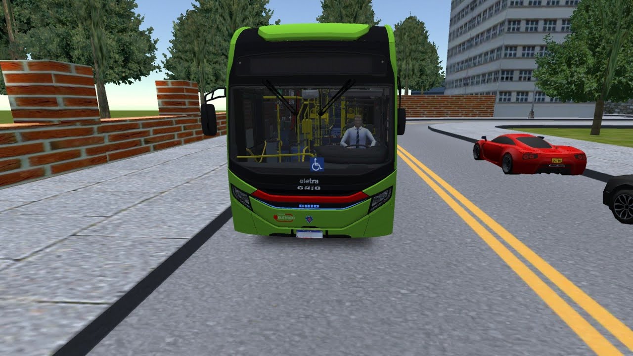 Pqe.Continuum Linha 101C-10 TP, Ônibus elétrico-Proton Bus Simulator Urbano