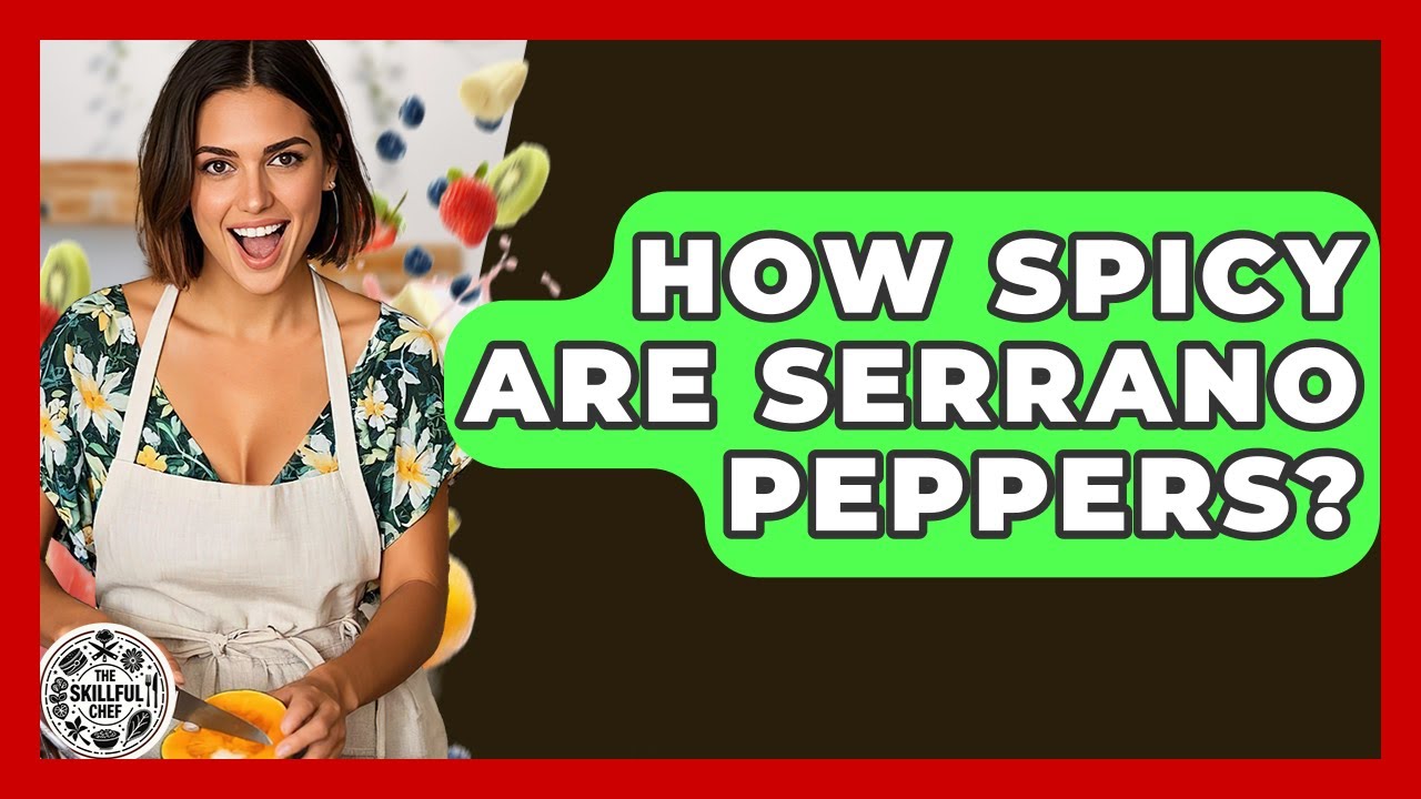 How Spicy Are Serrano Peppers? - The Skillful Chef