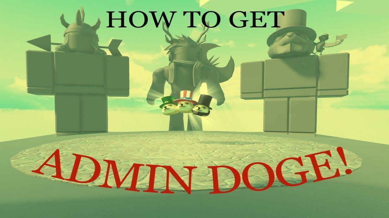 How To Get Admin Doge In Find The Doge Heads 2!