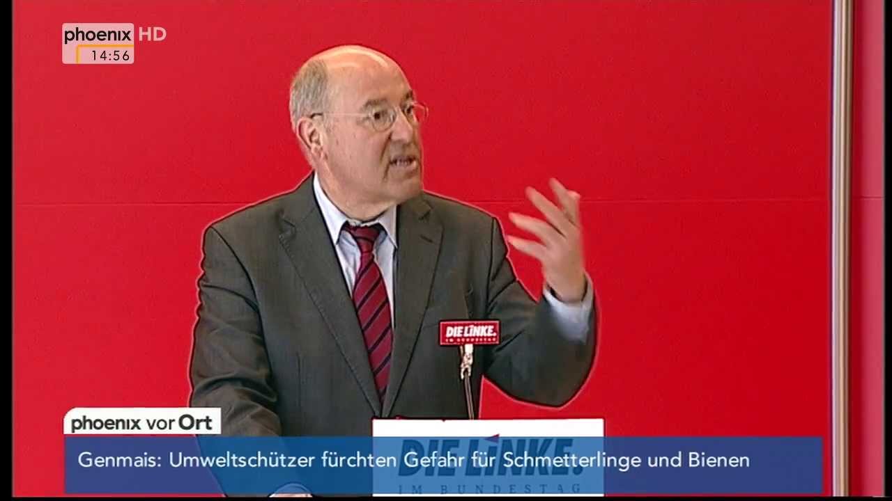 Diätenerhöhung: Pressekonferenz von Gregor Gysi (Die Linke) am 11.02.2014