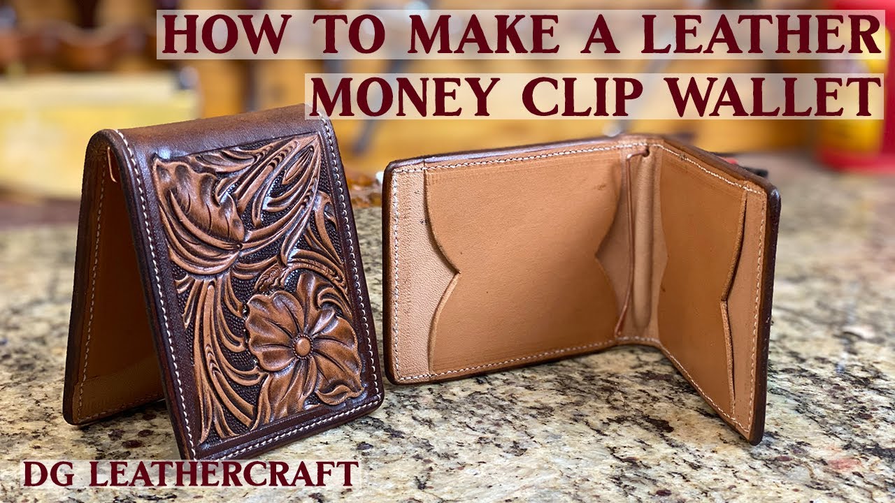 How to Make a Leather Money Clip Wallet