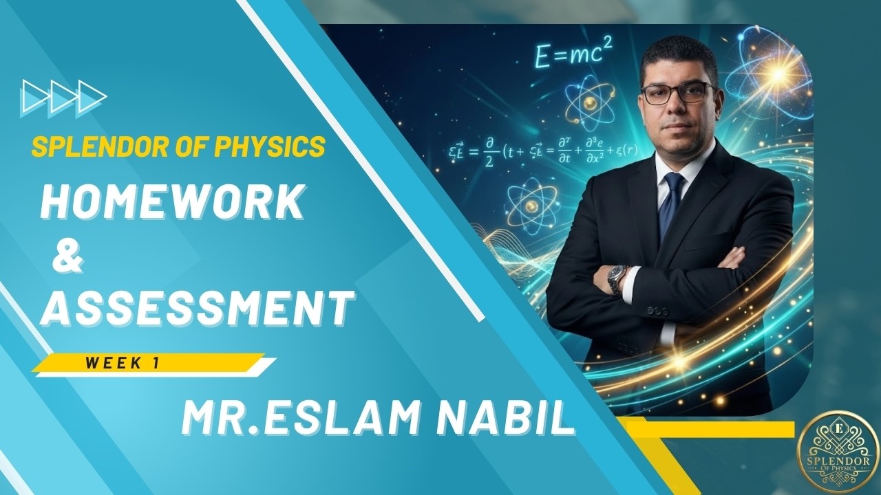 Homework & assessment (week 1)