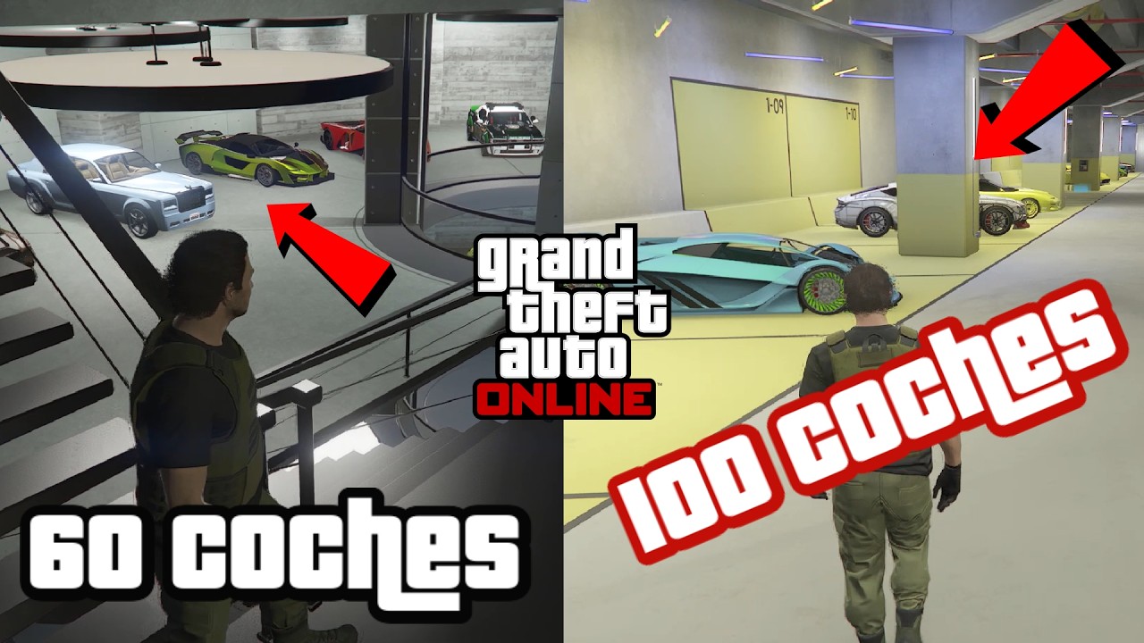 TODOS LOS GARAGES en GTA Online | ¿Cuántos VEHÍCULOS podemos tener?