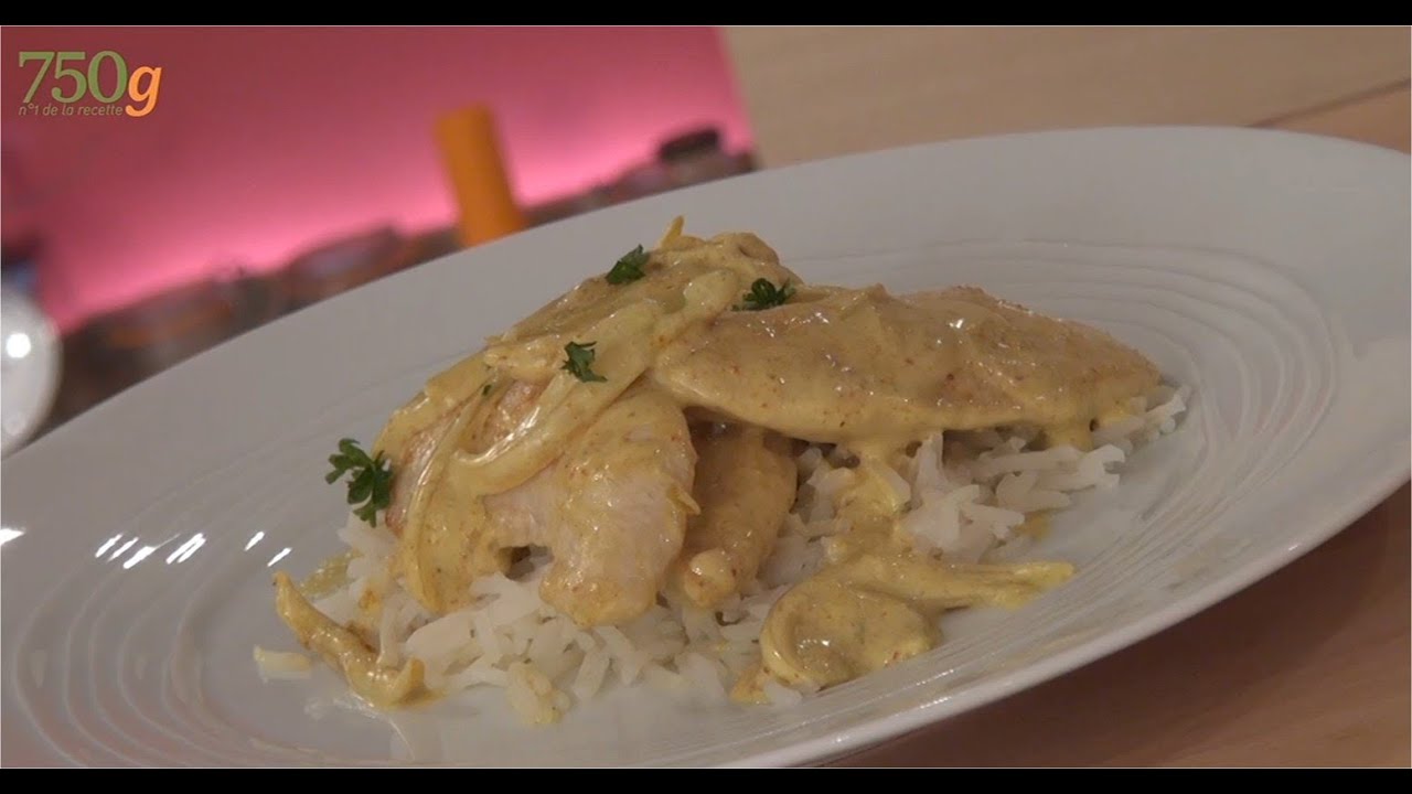 Recette de Aiguillettes de poulet au lait de coco - 750g