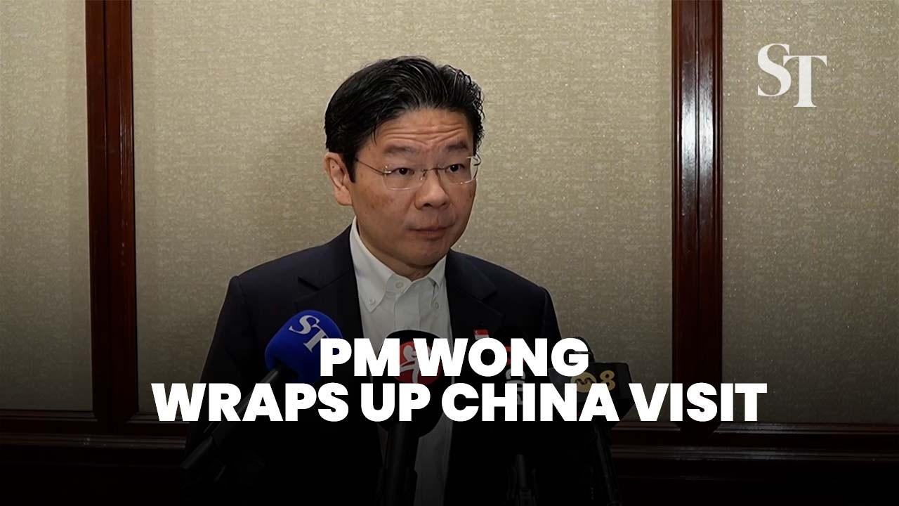 [FULL] PM Wong speaks to media about China visit and Middle East crisis