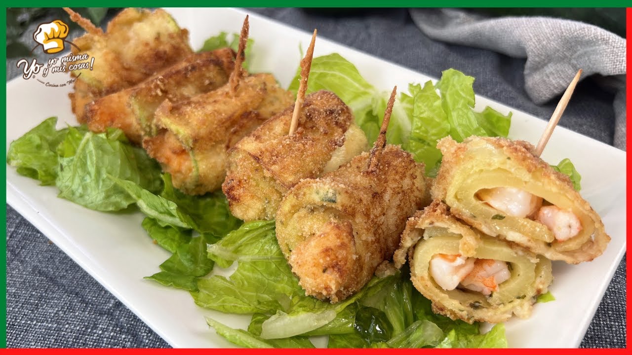 ⭐ GABARDINAS de LANGOSTINOS ⭐ Una cena fácil o aperitivo que gustará mucho