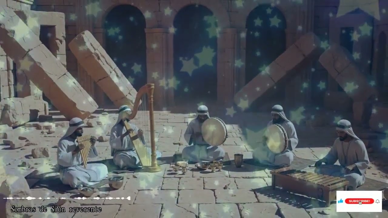 Desde El Altar De Sión Fluyen Shofar, Cánticos De David E Instrumentos Santos En Presencia De Adonai