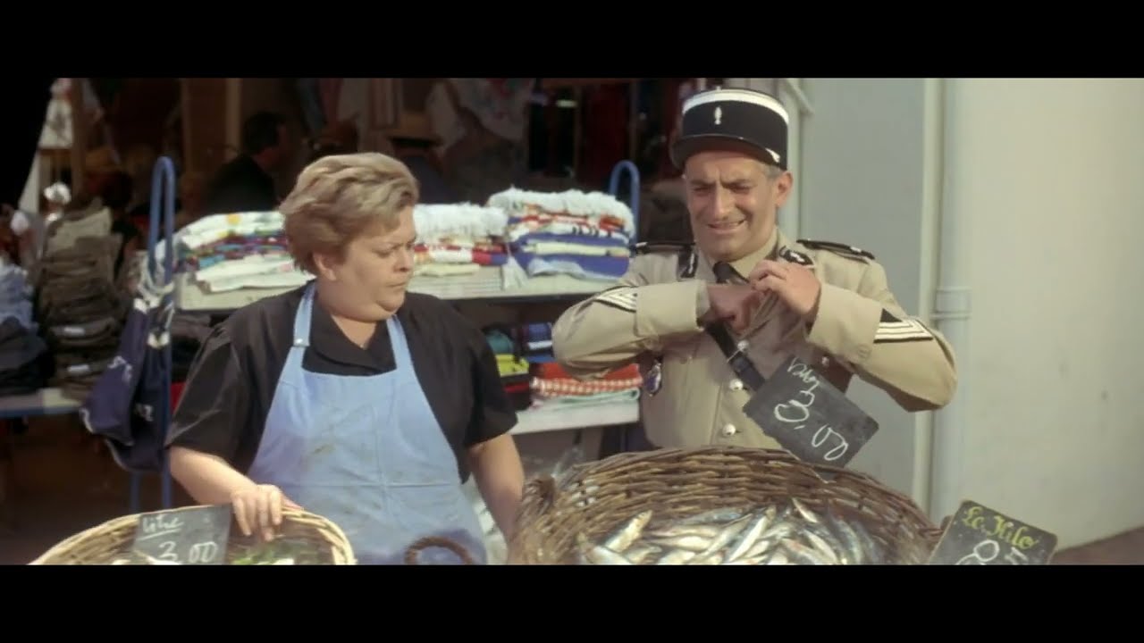 Le Gendarme de Saint-Tropez (1964) // La Toinette (Louis de Funès)