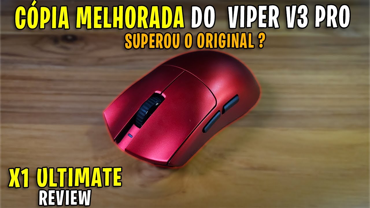 VALE MAIS QUE O VIPER V3 PRO? | ATK X1 Ultimate REVIEW