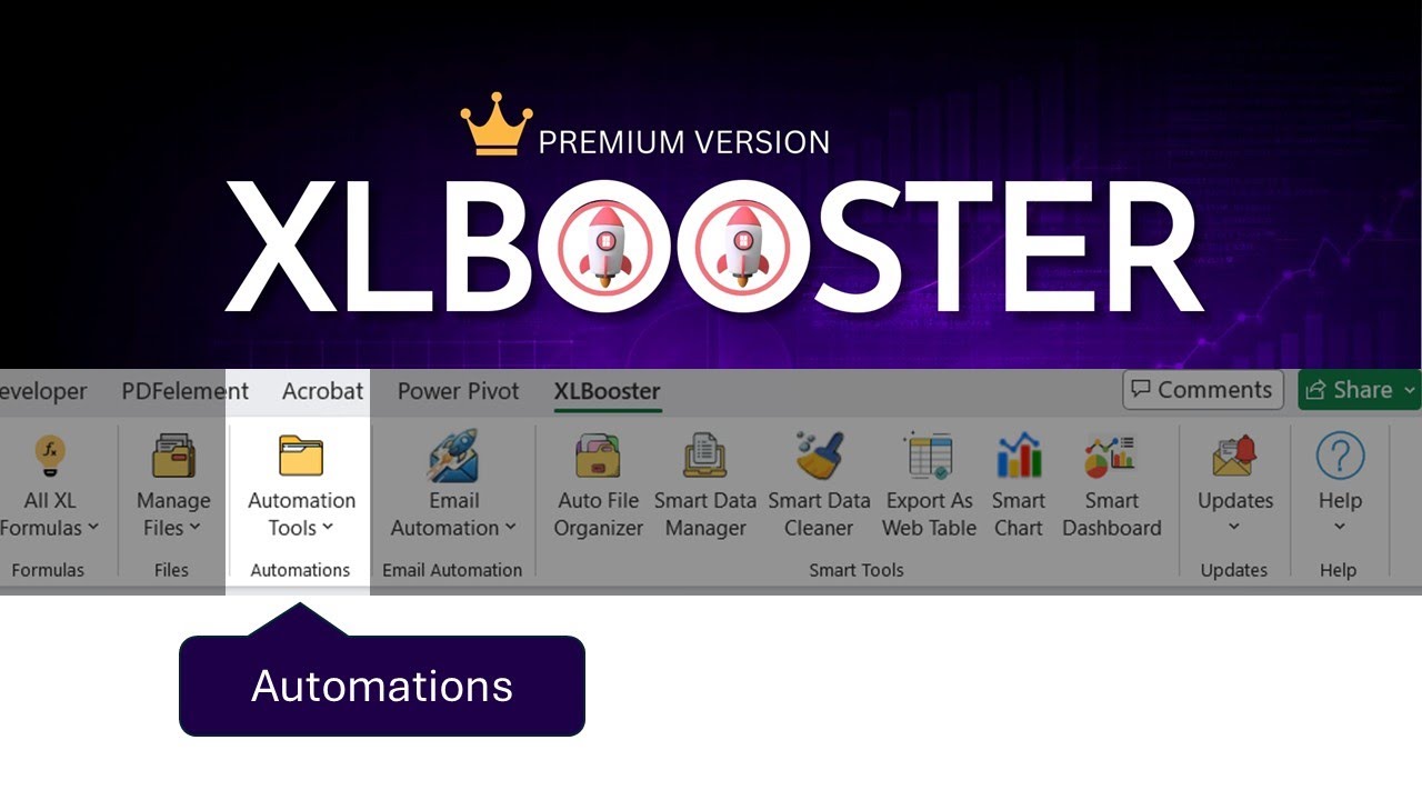 09 - How to Use 'Automations' Group in XLBooster?