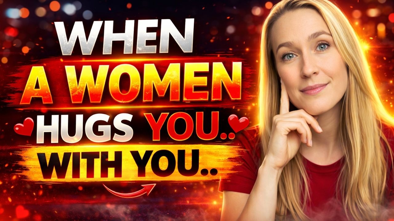 When a Woman Hugs You… THIS Is What She’s Really Telling You FEMALE PSYCHOLOGY