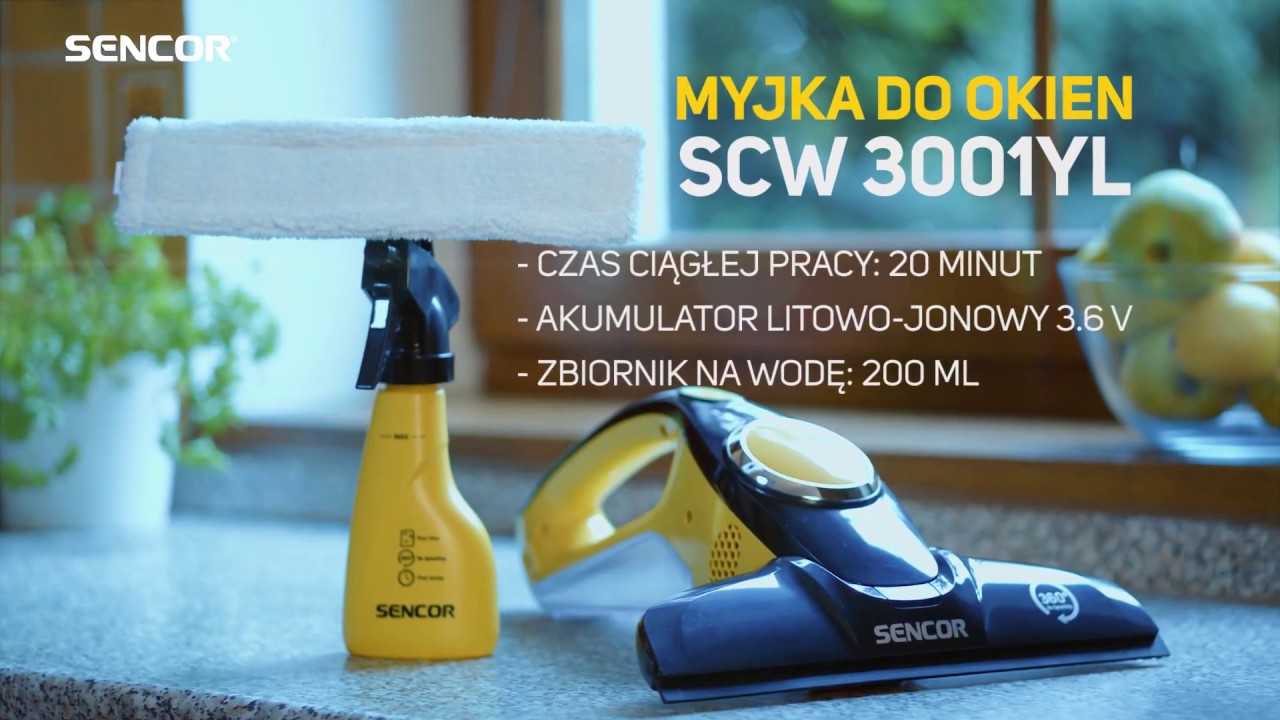 Myjka do okien SCW 3001YL Sencor