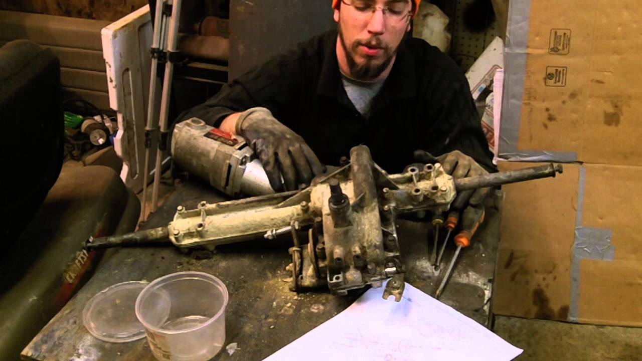 MTD Trans axle Break down and Diagnosis