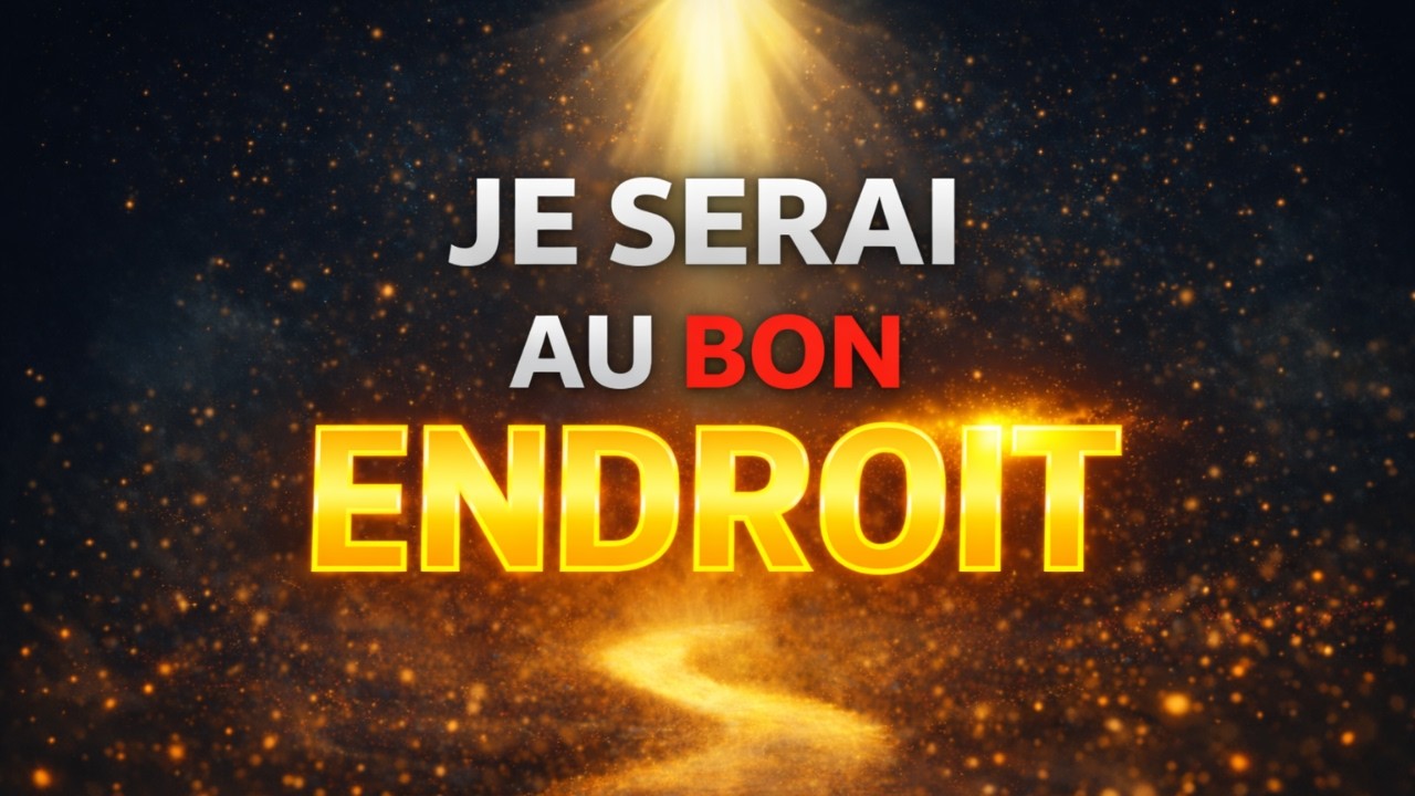 AU BON ENDROIT AU BON MOMENT 🔥 PRIÈRE PUISSANTE DE POSITIONNEMENT DIVIN