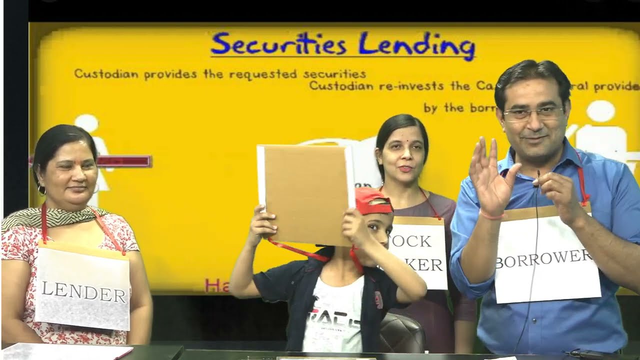 GST ON LENDING OF SECURITIES..( Simplest way)😘😘😘 | CA Coaching Centre In Delhi