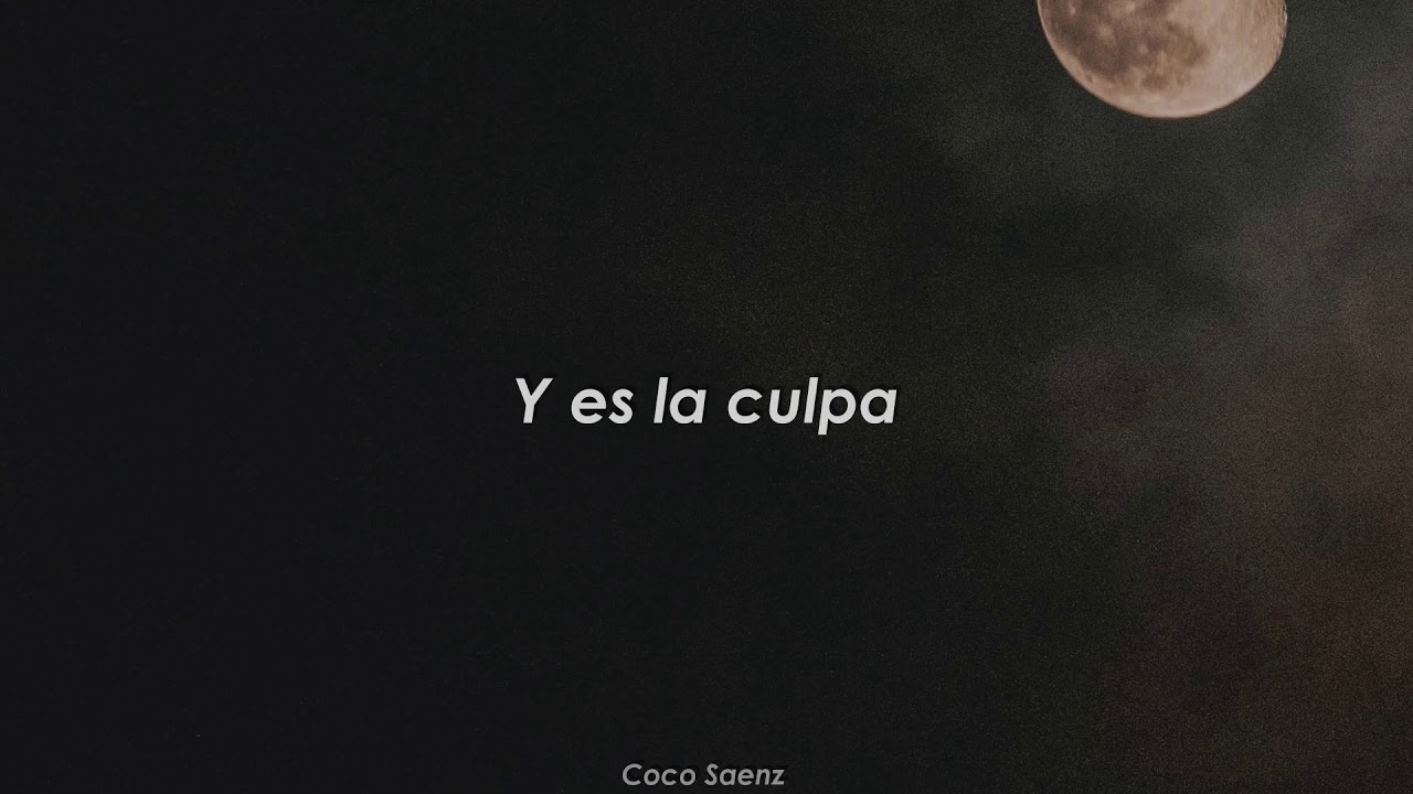 Culpa - Coco Saenz (Lyric Video)