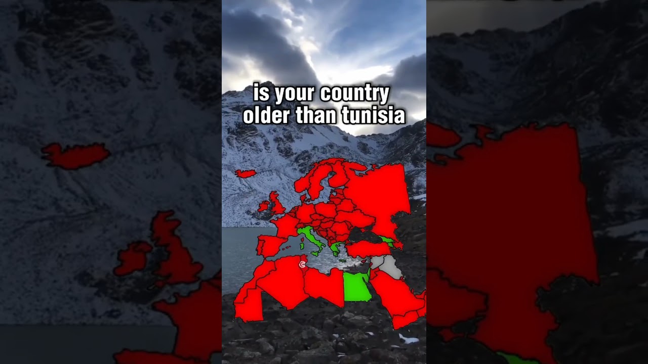 is your country older than Tunisia? #algeria #mapping #puf #tunisia