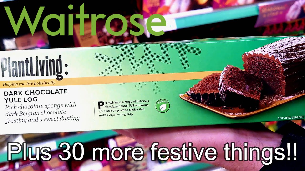 Waitrose Vegan Christmas 2024 🎅🎄🎁