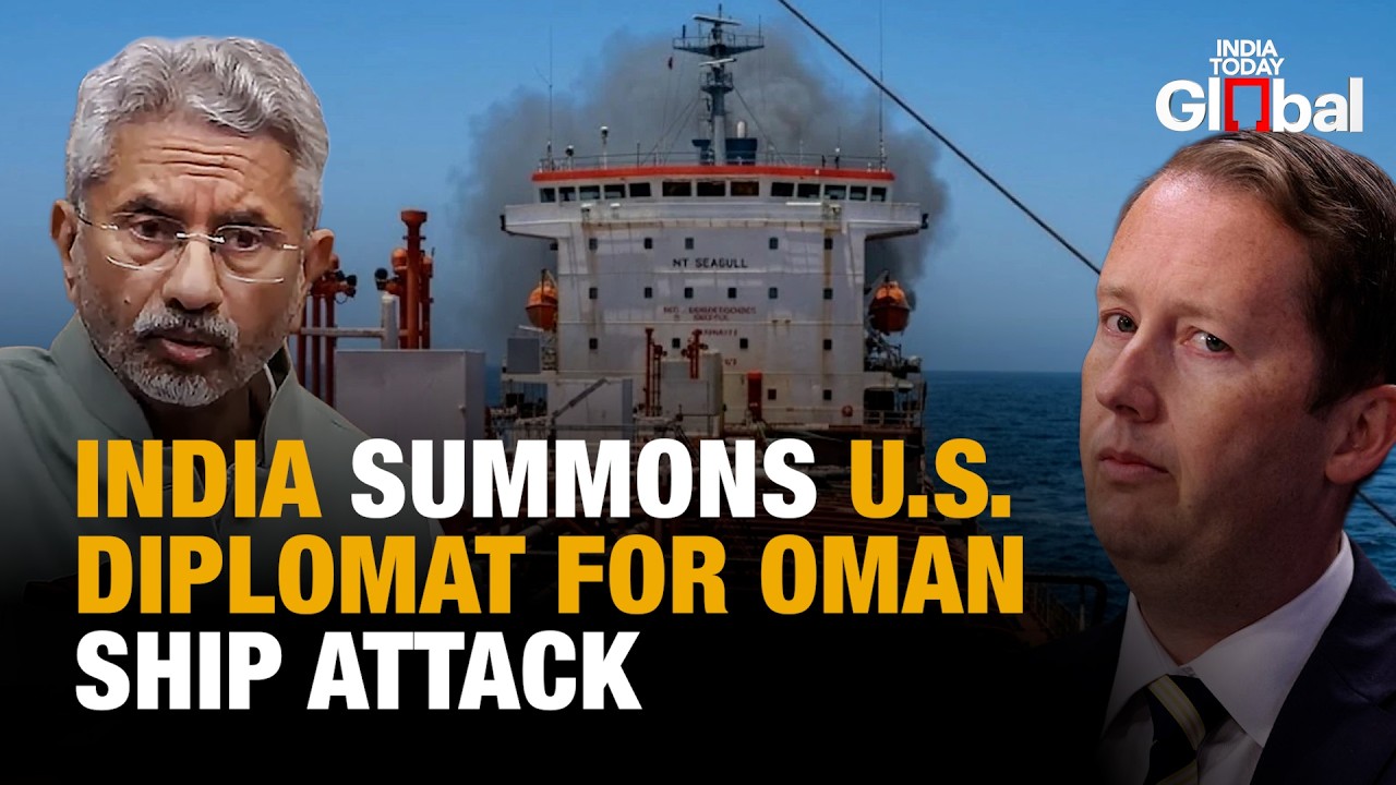 India Summons U.S. Diplomat After Oman Ship Attack Leaves Indian Crew Missing