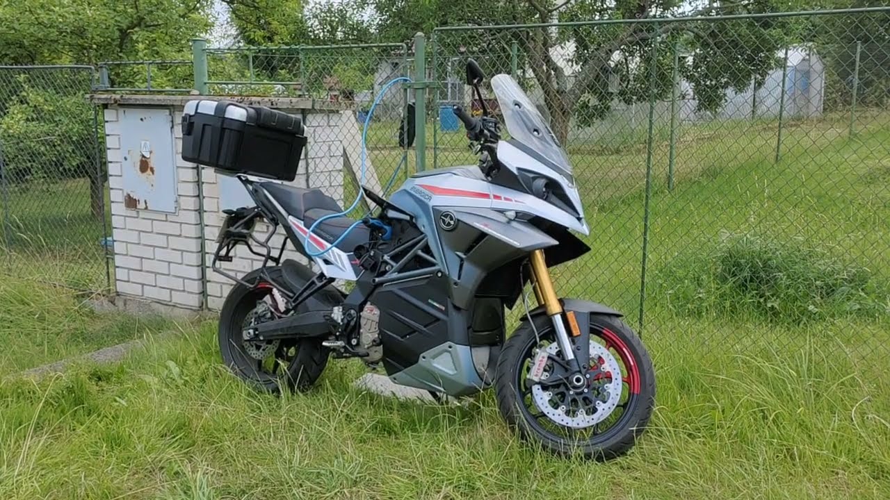 My Energica Experia - home charger test - part 1