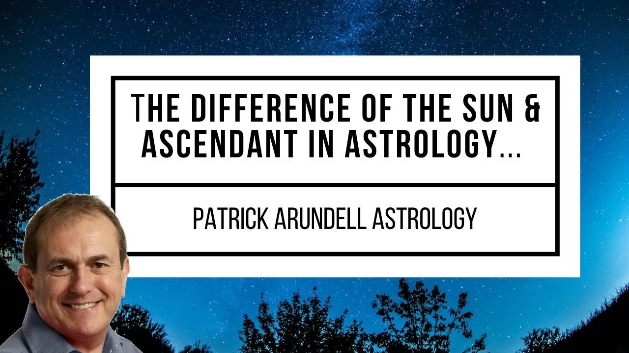 The difference of the Sun & Ascendant in Astrology...