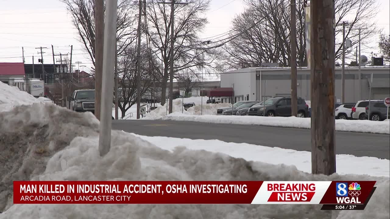 Man dies in industrial accident
