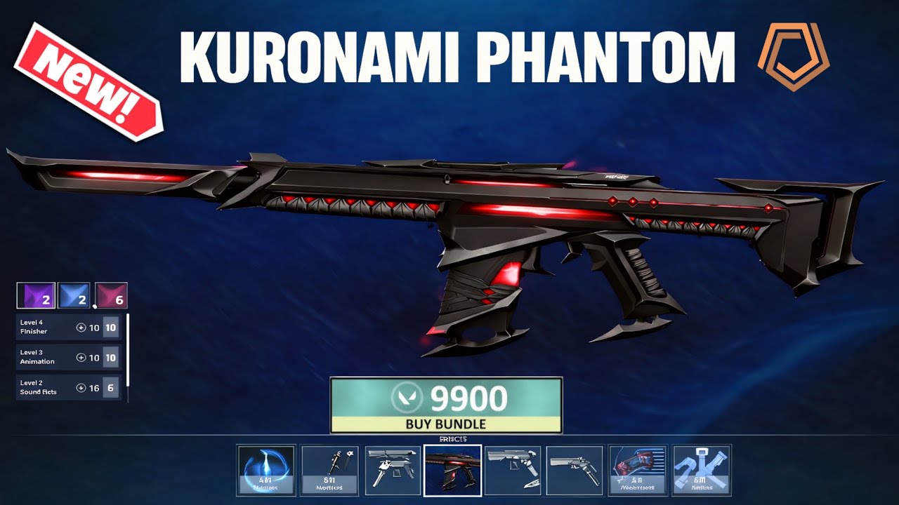Kuronami 2.0 LEAKED! Full Bundle, Level 3 Melee & All Variants