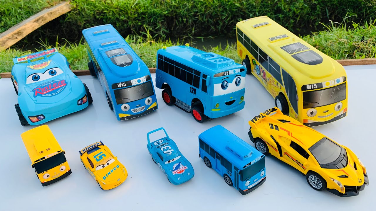Mobil Mobilan Truk Oleng, Mobil Truk Molen, Mobil Balap, Truk Pasir, Mobil Roket, Damkar, Tayo #5689