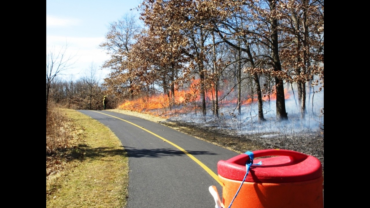 Prescribed burn -Hickory Creek Barrens 2-27-26