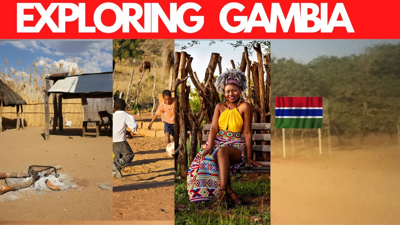 Gambia -Africa  What is life like in this Gambian Village?