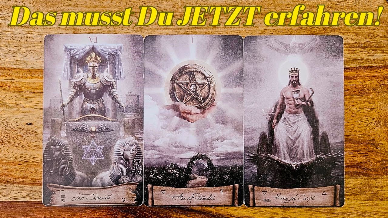 Jemand wird Dir etwas gestehen | Du wirst etwas erkennen es wir folgen haben | Chance wird gezeigt