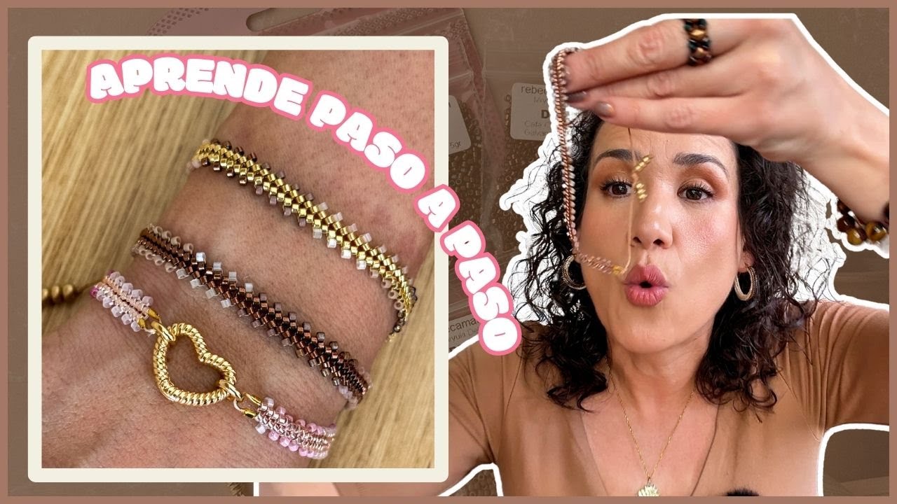 ✨ Hazla F&aacute;cil y Vende Muchas! ✨ 🤩 Pulsera Espina De Pescado con Delica Miyuki